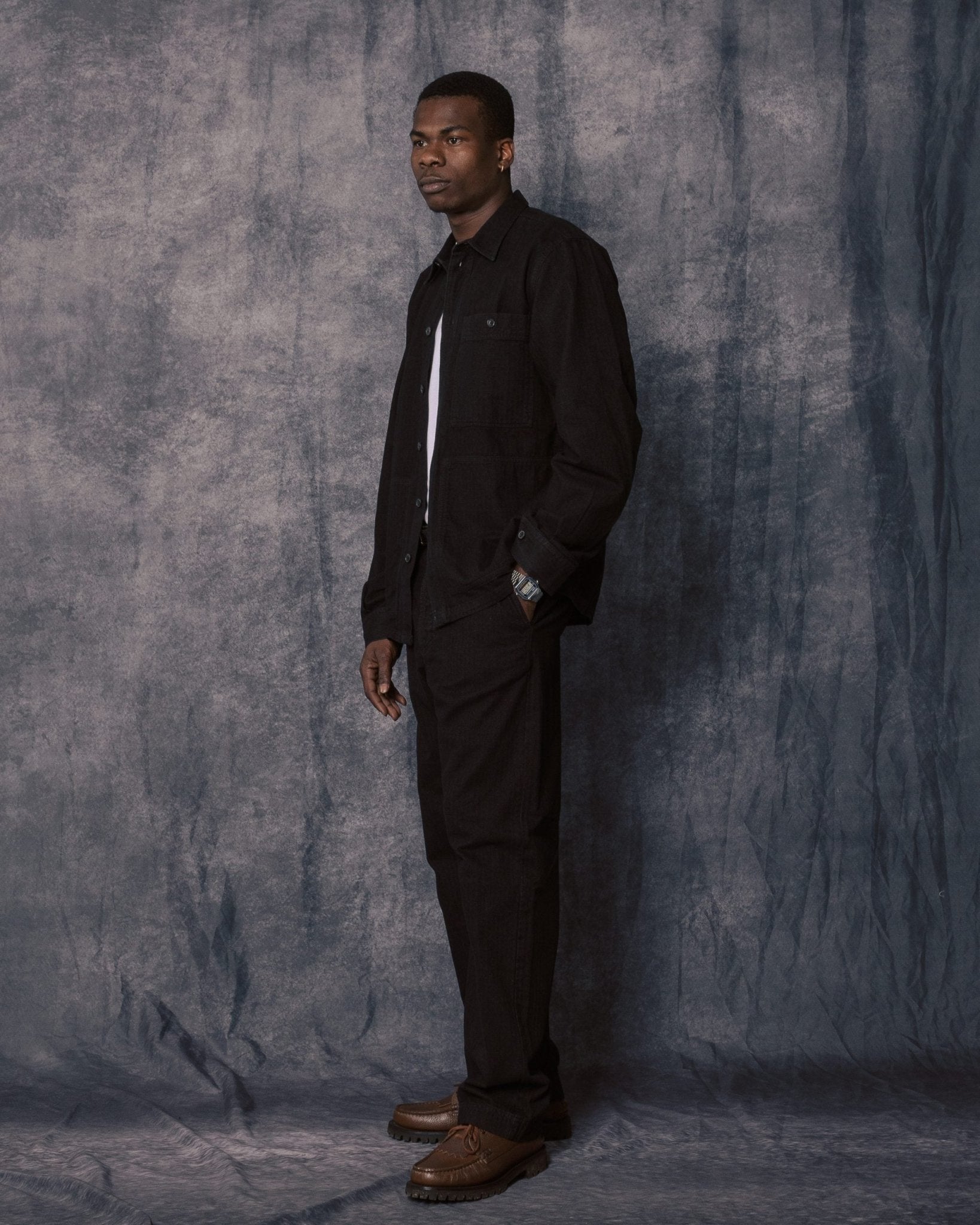 Luka Sturdy Overshirt Cocoa Bean - HANSEN