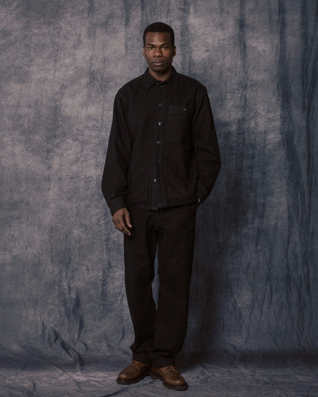 Luka Sturdy Overshirt Cocoa Bean - HANSEN
