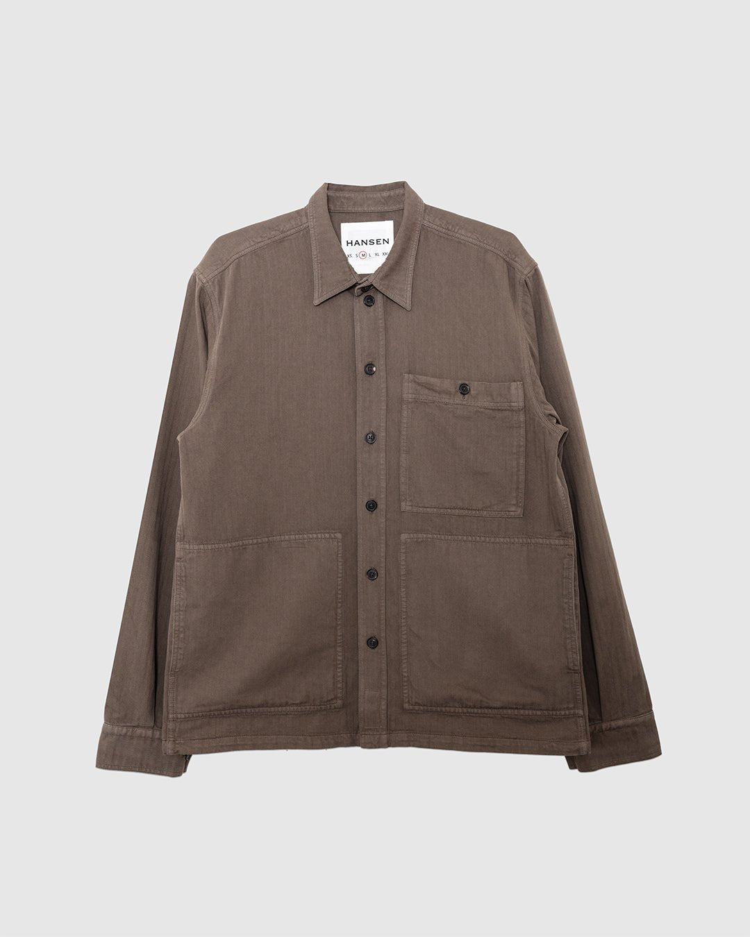 Luka Sturdy Overshirt Sage - HANSEN