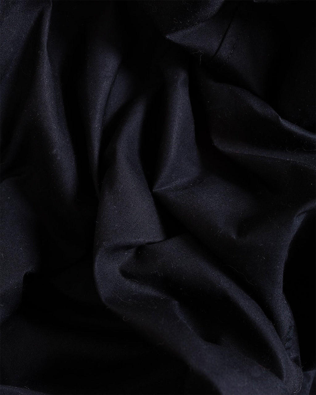 Morten Long Coat Waxed Black - HANSEN