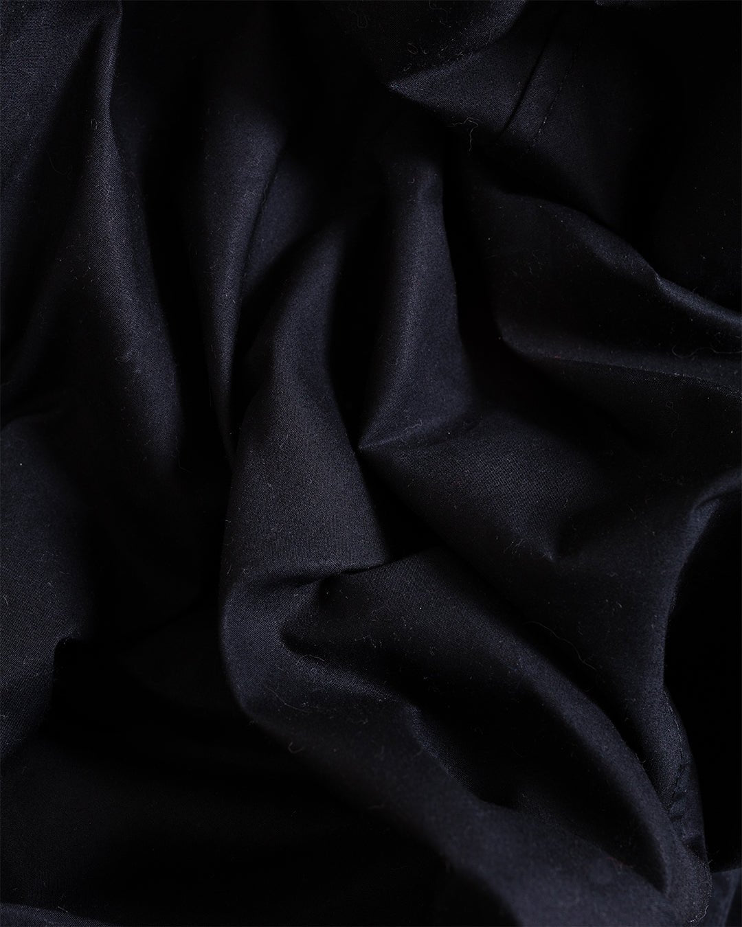 Morten Long Coat Waxed Black - HANSEN