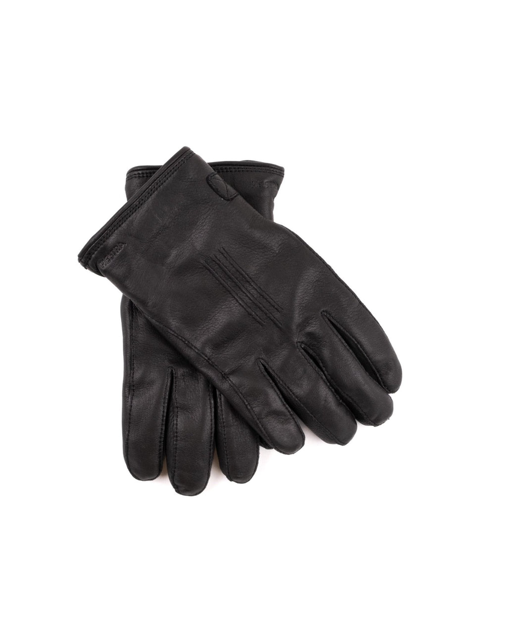 Deerskin Lambsfur Lined Black - HESTRA