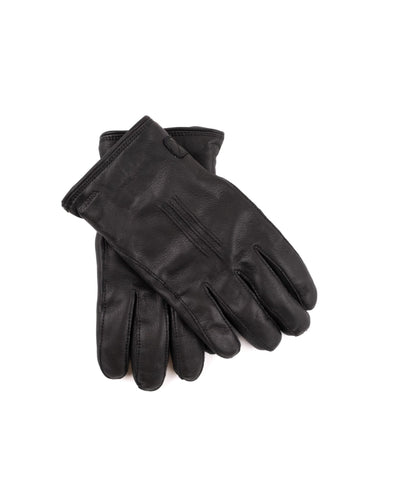 Deerskin Lambsfur Lined Black - HESTRA