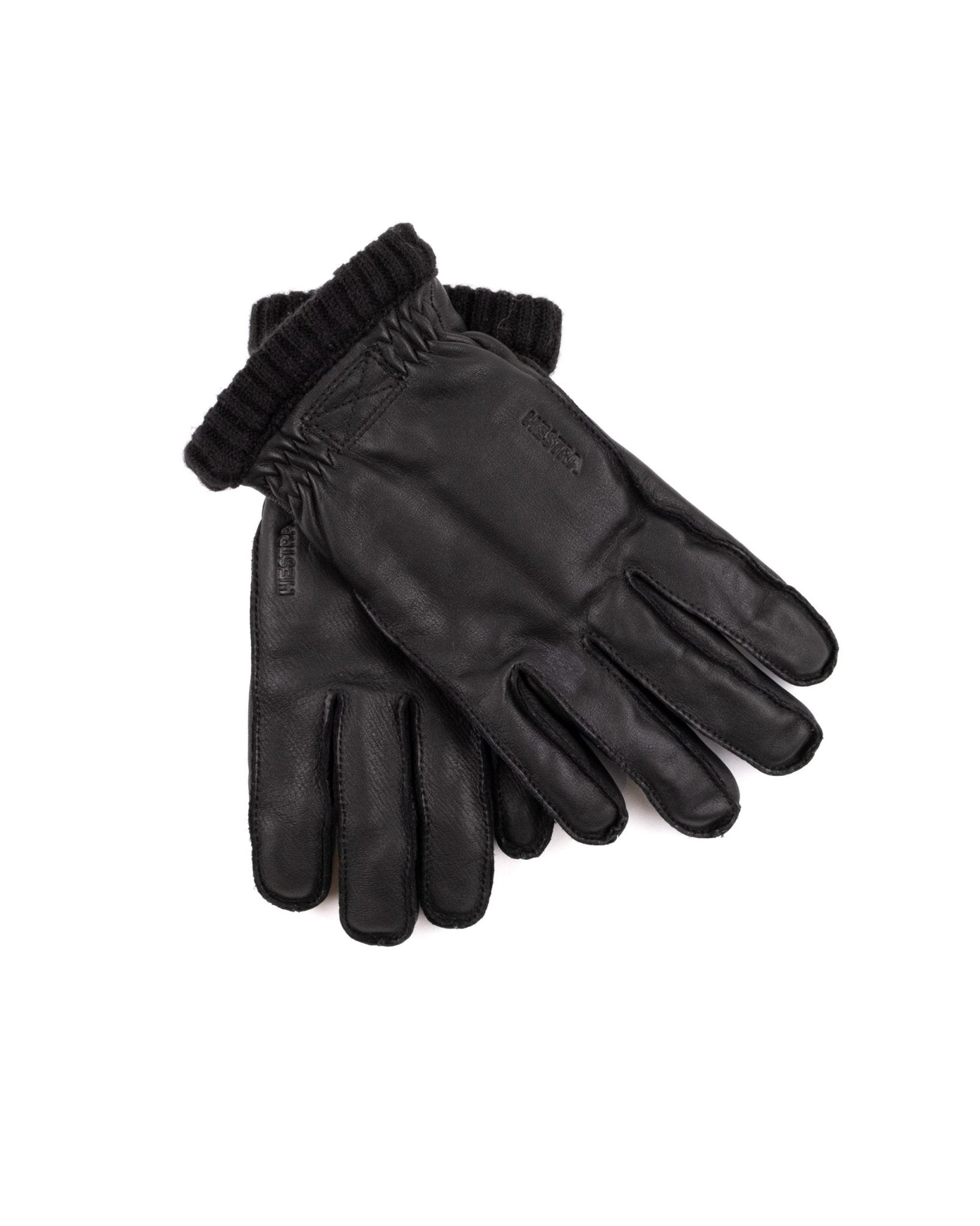Deerskin Primaloft Ribbed - Black - HESTRA