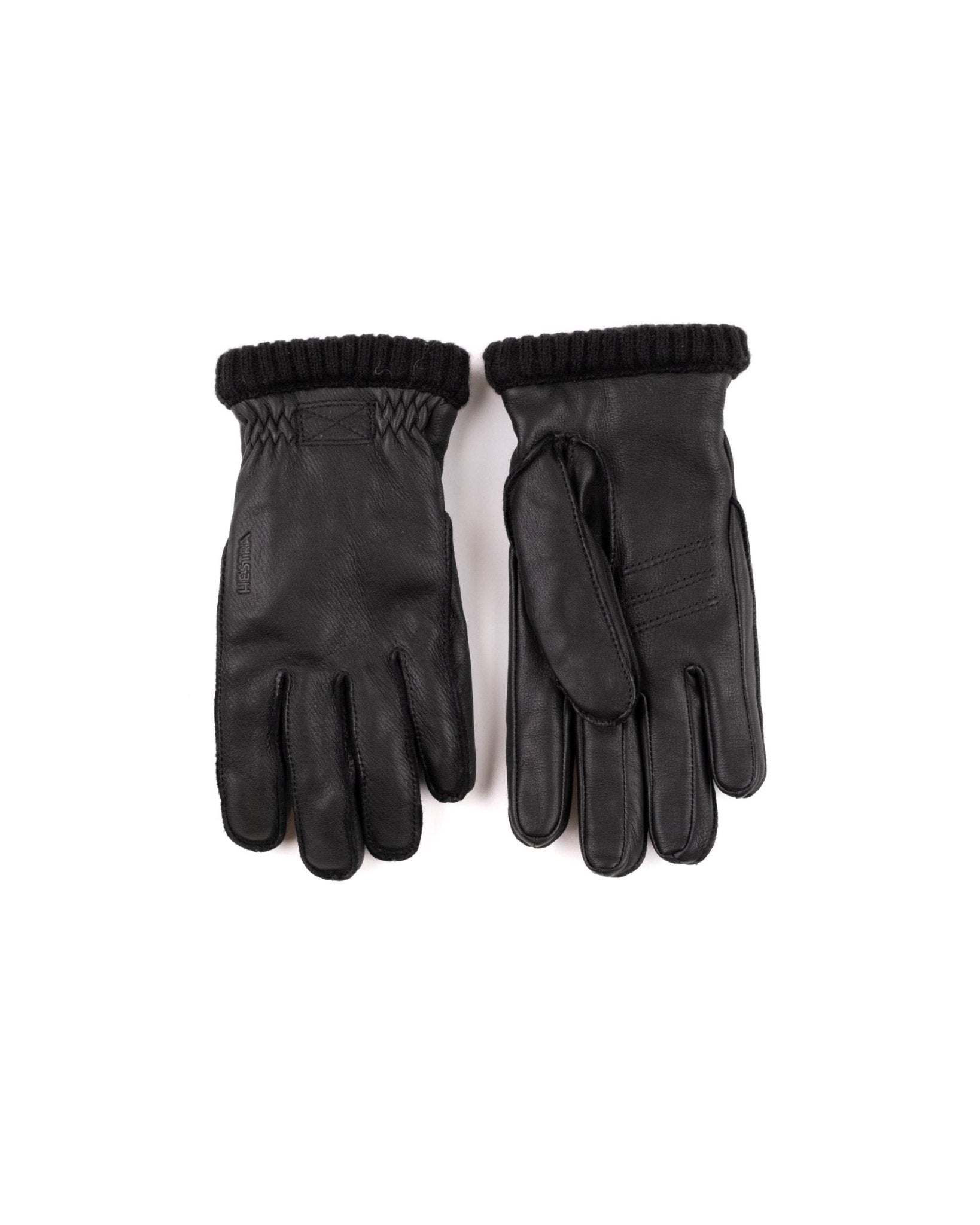 Deerskin Primaloft Ribbed - Black - HESTRA