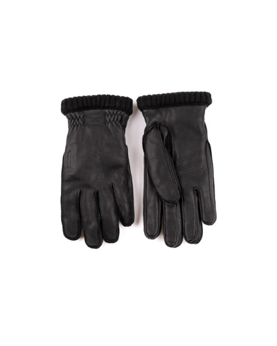 Deerskin Primaloft Ribbed - Black - HESTRA