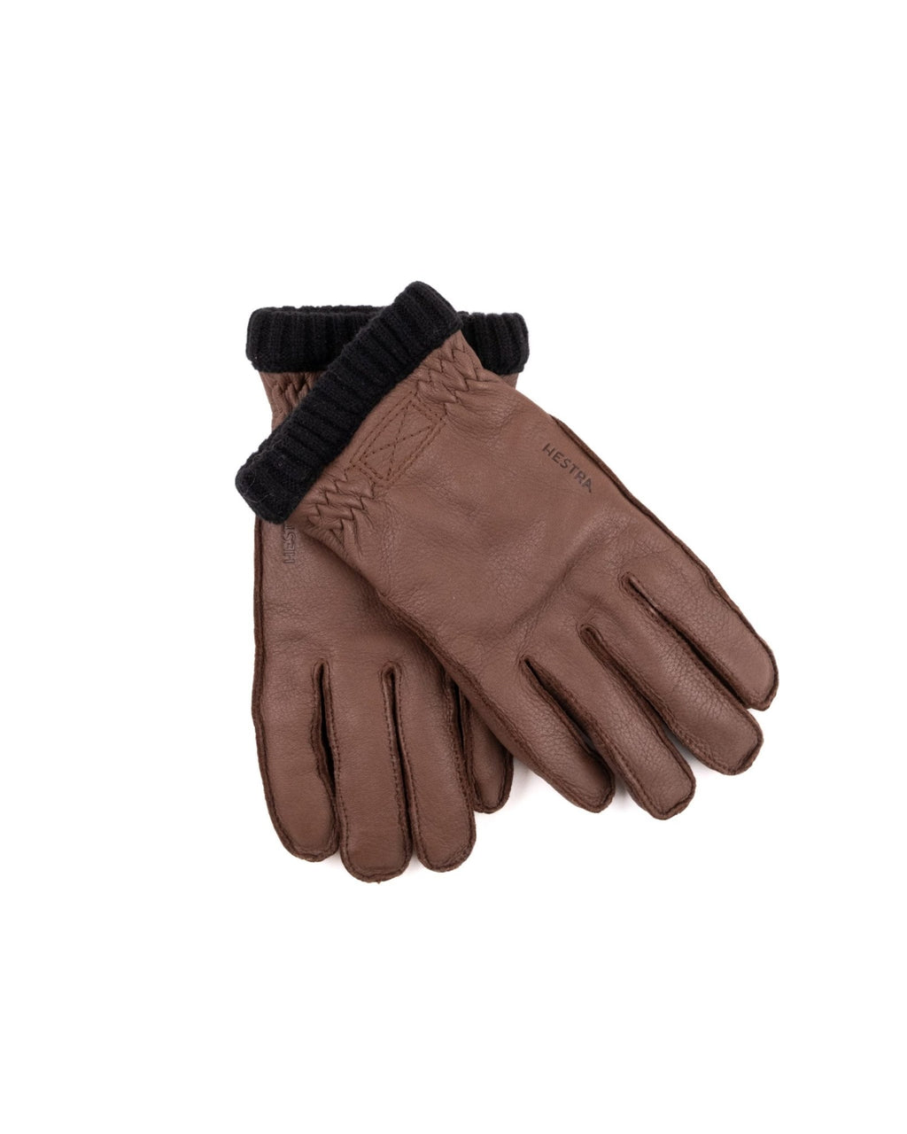 Deerskin Primaloft Ribbed - Chocolate - HESTRA