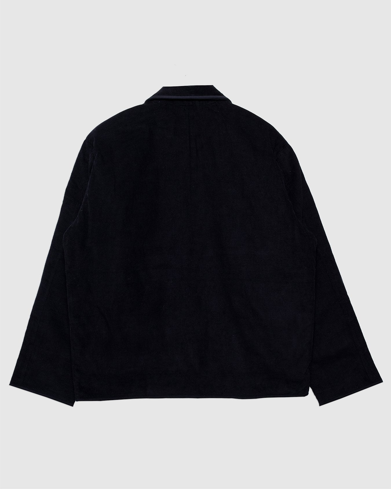 Amardeep Quilted Jacket Black Corduroy CORD14 - KARDO