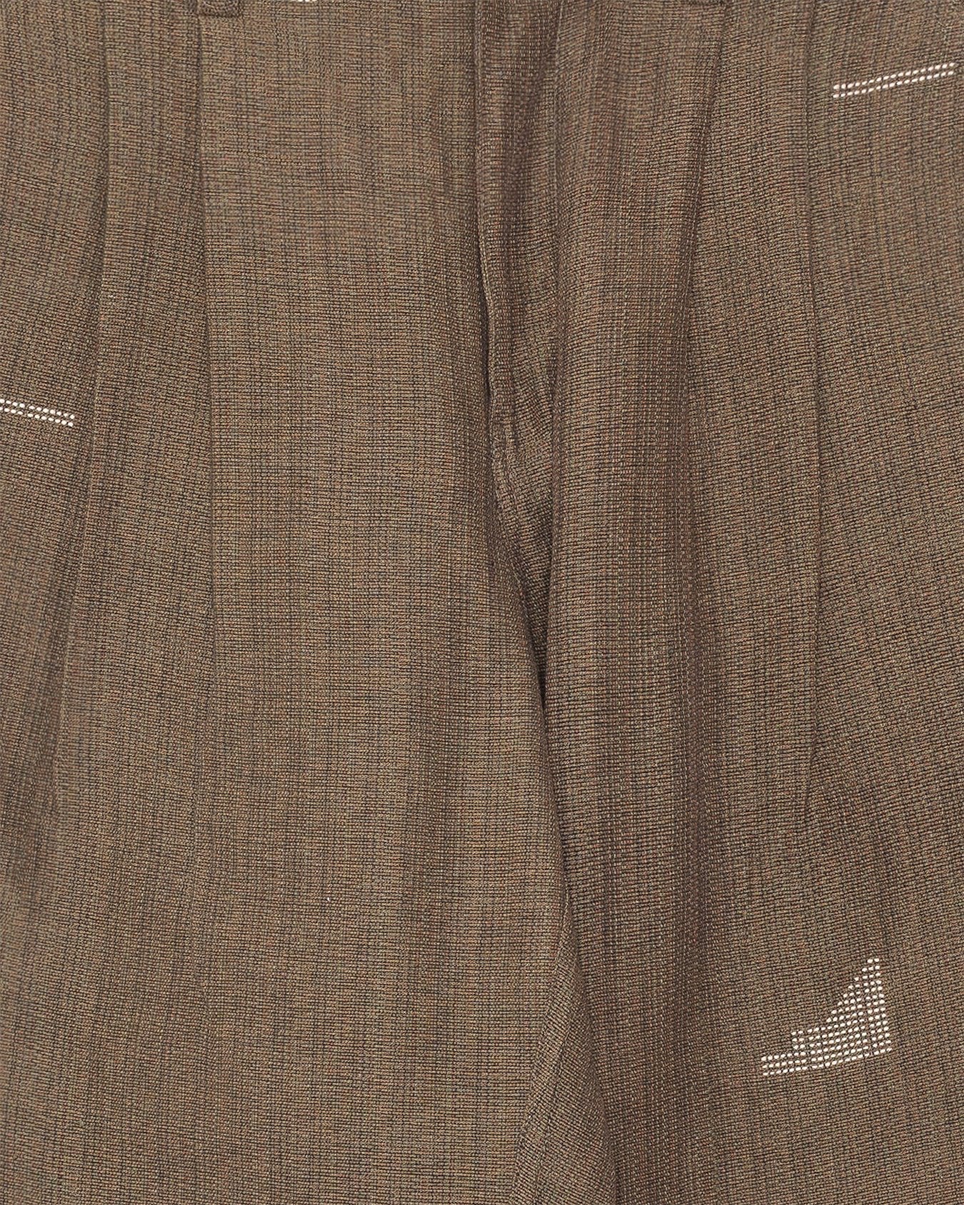 Antonio 2.0 Olive Over Size Double Pleat Trouser - KARDO