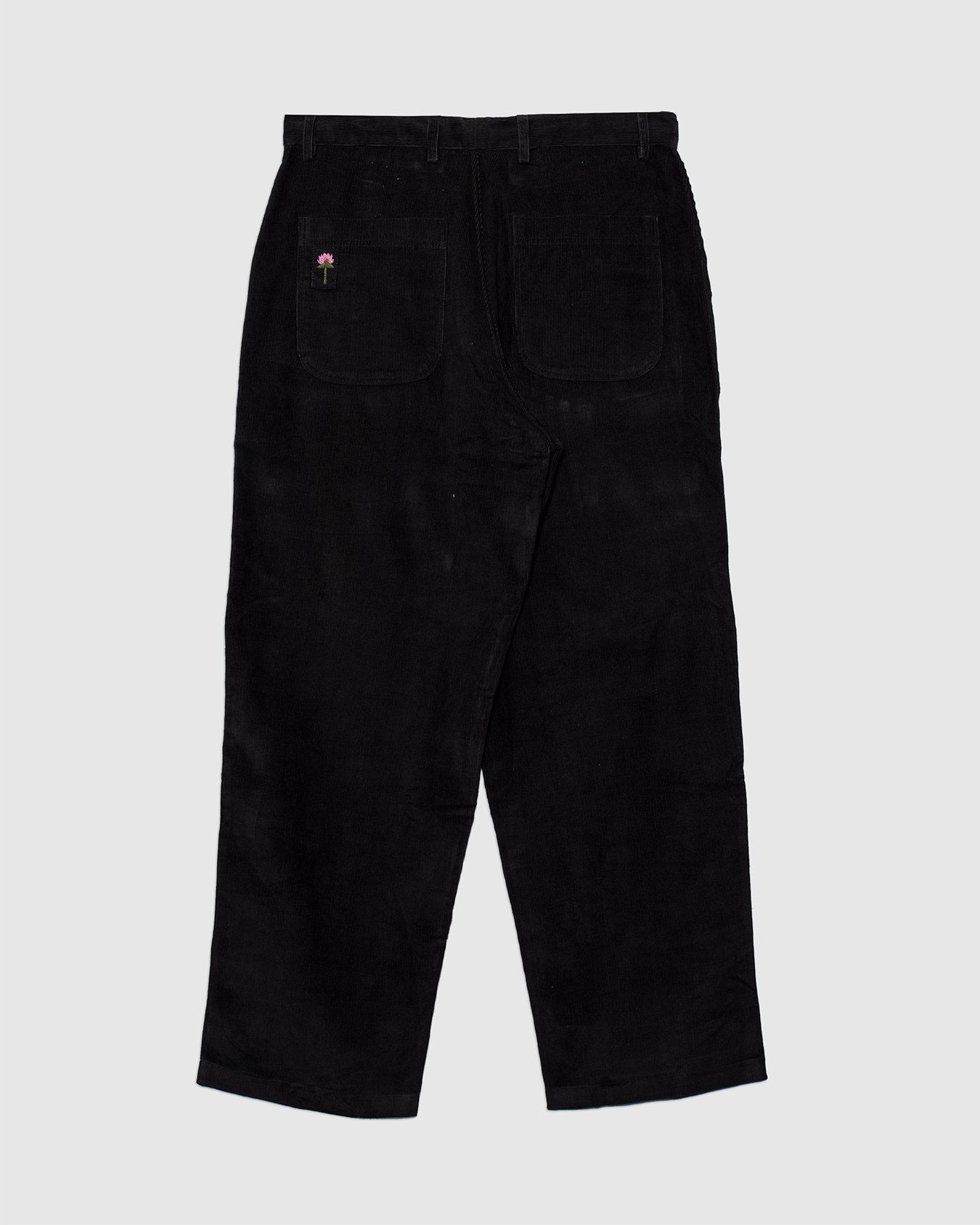 Antonio Double Pleated Trousers Dark Green CORD14 - KARDO