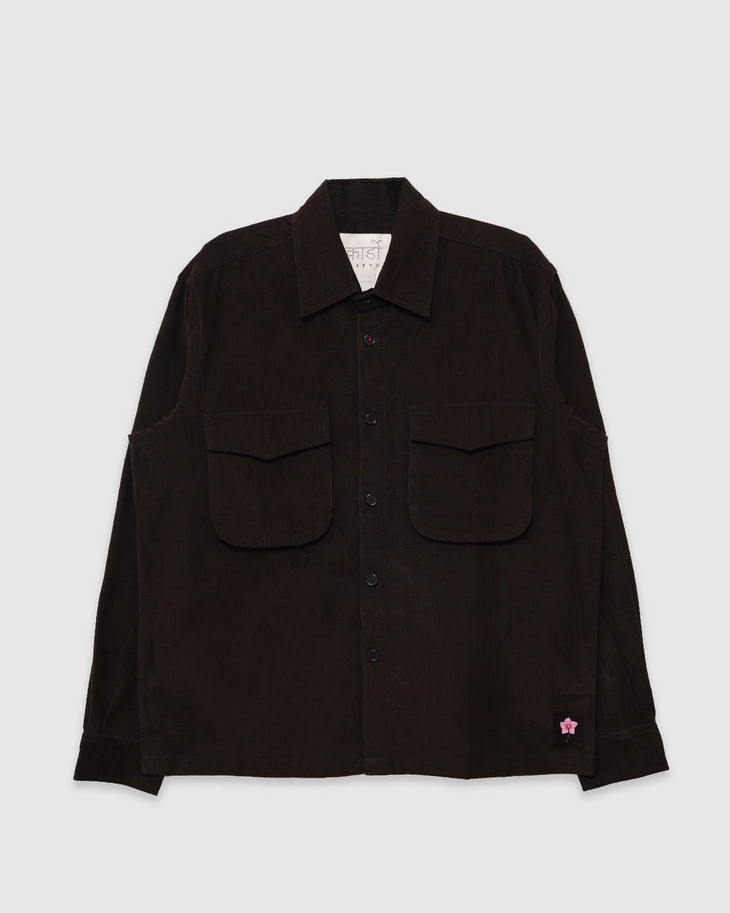 Bhola Shirt Cord 21 Dark Green - KARDO