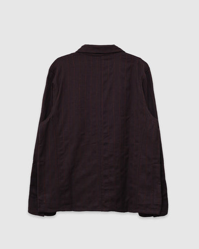 Craft Somesh Jacket Embroidery EMB31 Cocoa Powder - KARDO