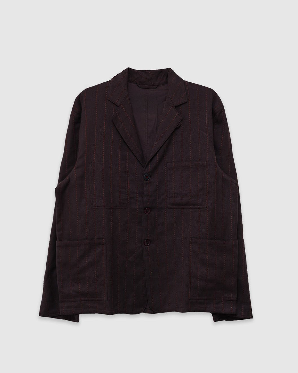 Craft Somesh Jacket Embroidery EMB31 Cocoa Powder - KARDO