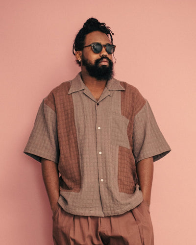 Eddie Shirt HW05C Coffee - KARDO
