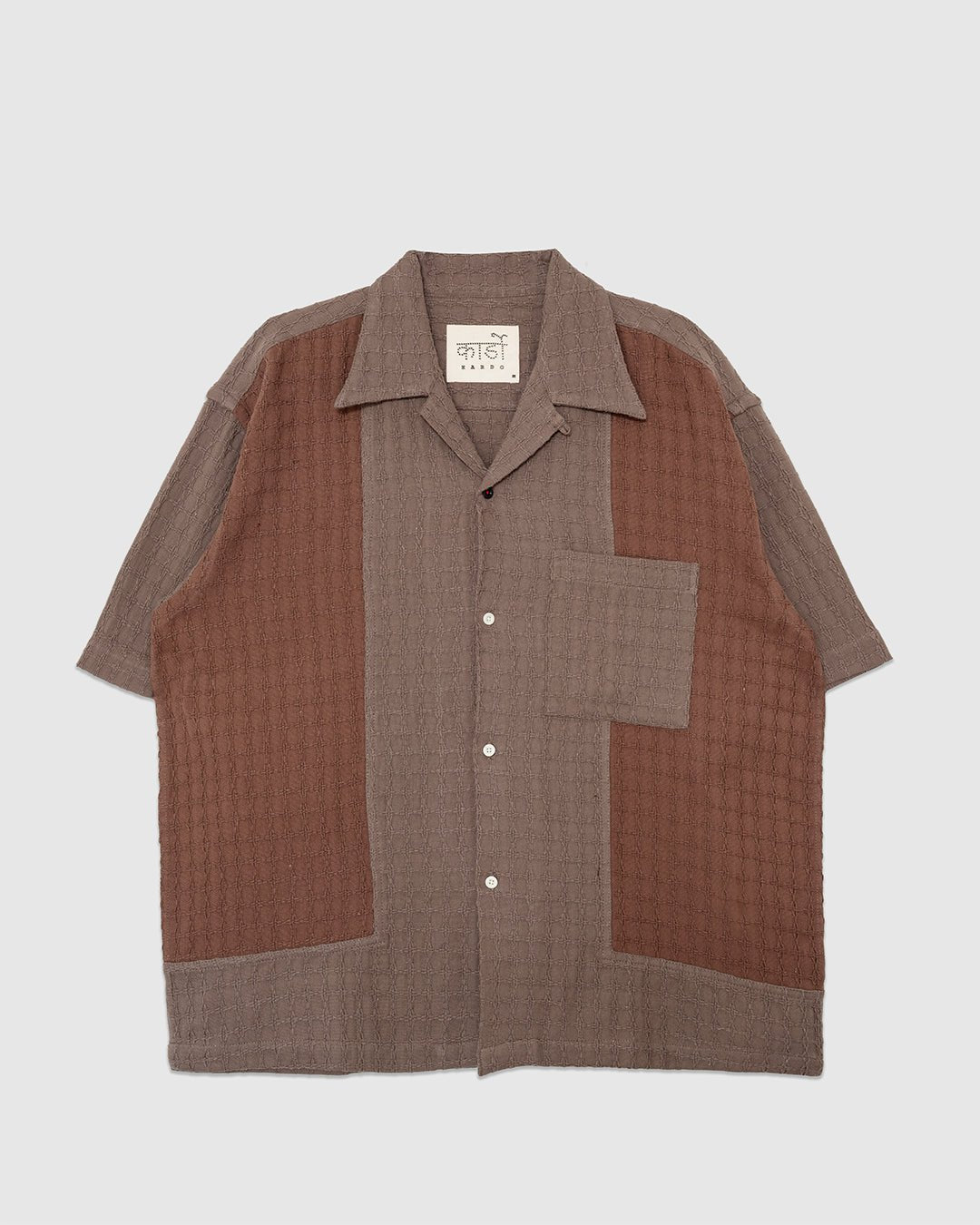 Eddie Shirt HW05C Coffee - KARDO