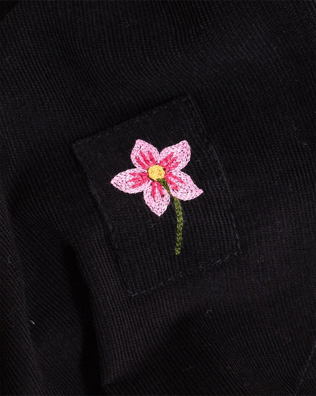 Luis Shirt Cord 21 Black - KARDO