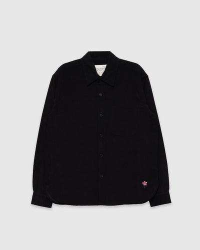Luis Shirt Cord 21 Black - KARDO