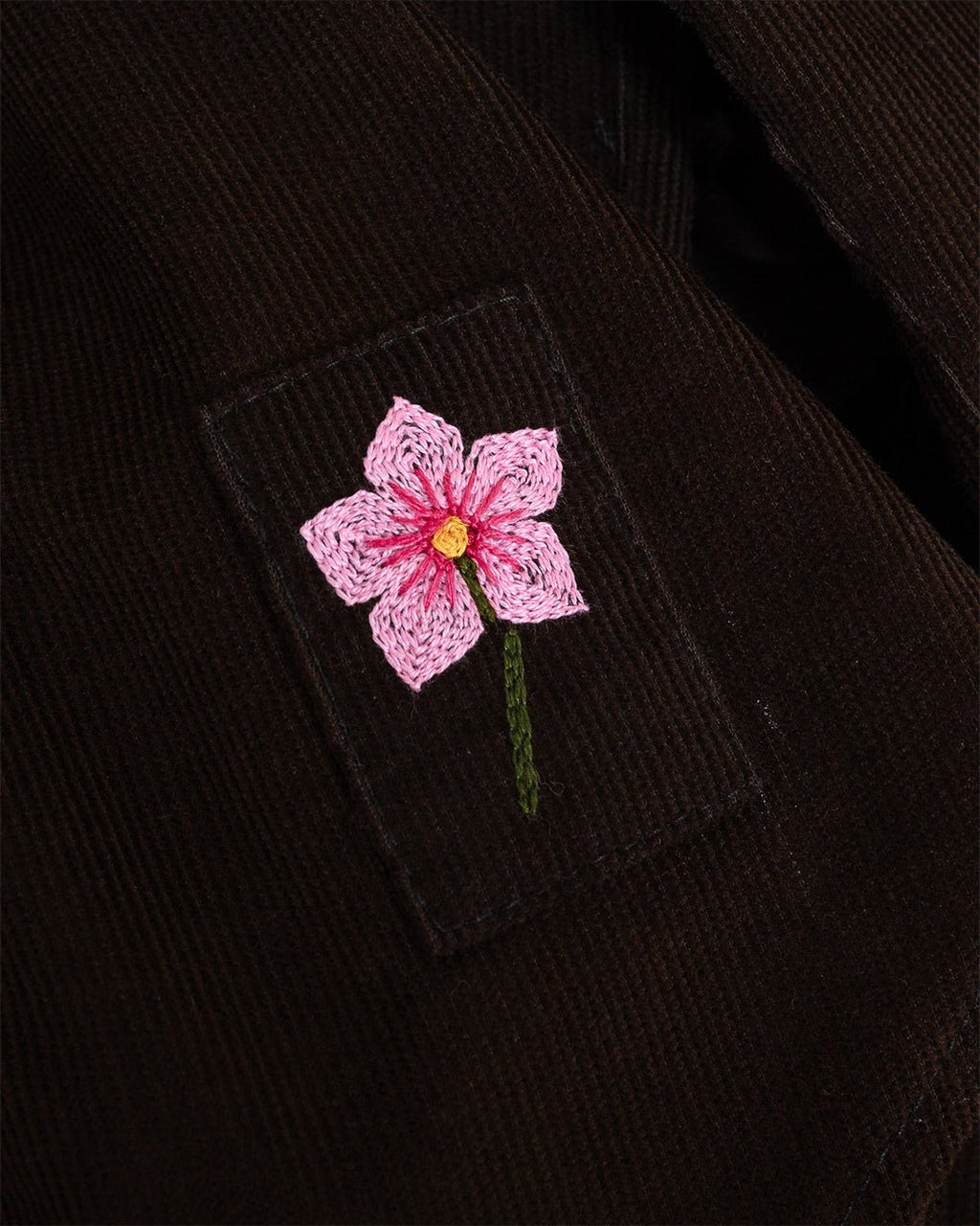 Luis Shirt Cord 21 Dark Green - KARDO