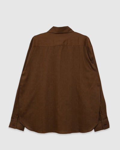 Luis Shirt Embroidery EMB33 Dusty Olive - KARDO