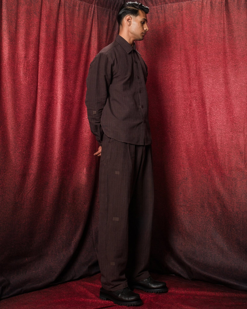 Luis Shirt EW09 Mahogany - KARDO