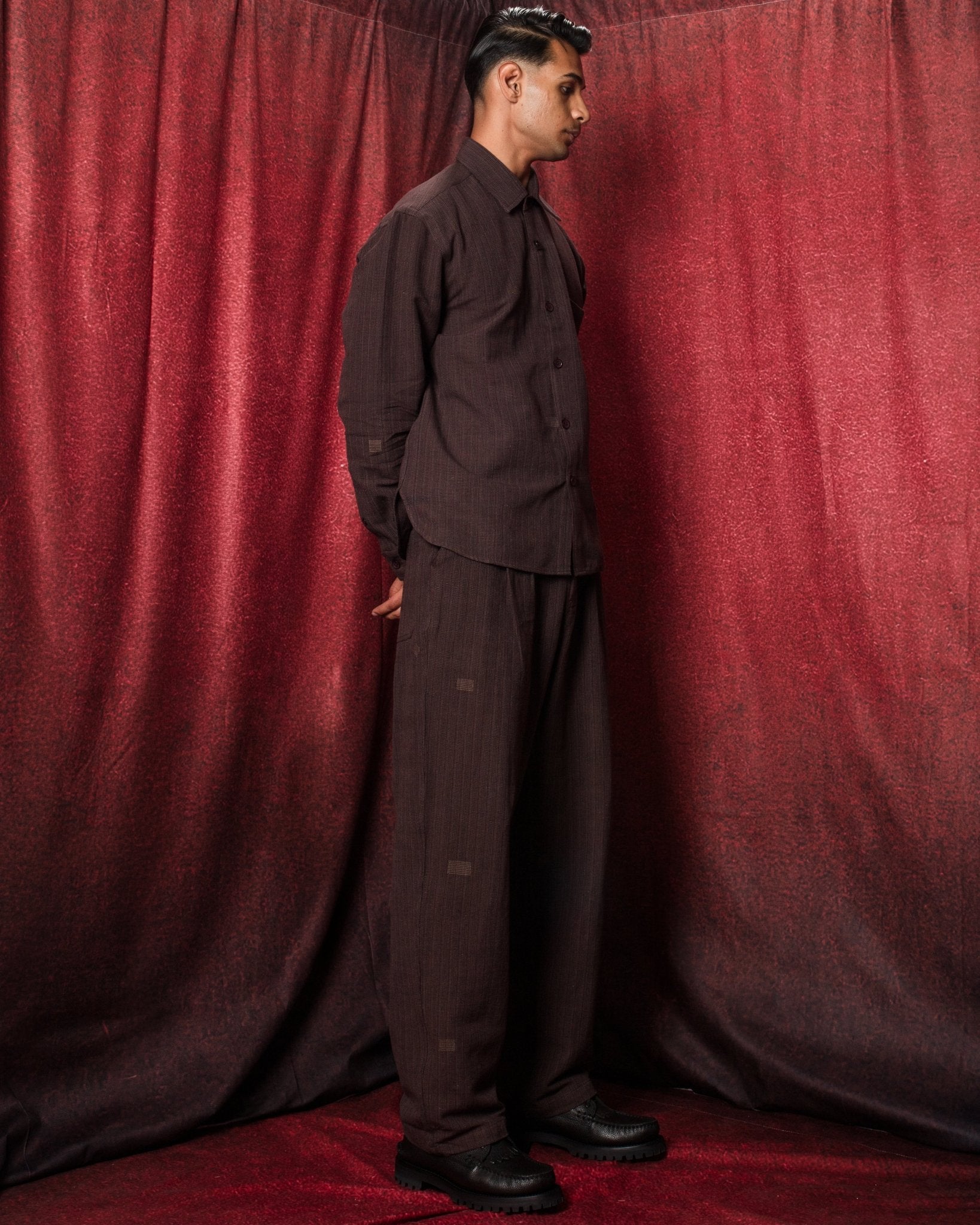 Luis Shirt EW09 Mahogany - KARDO