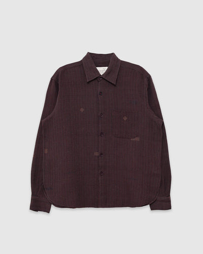 Luis Shirt EW09 Mahogany - KARDO