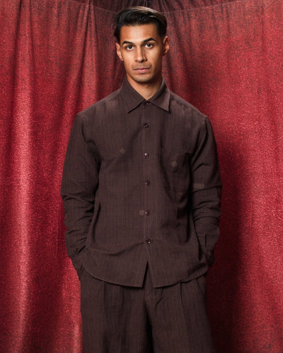 Luis Shirt EW09 Mahogany - KARDO