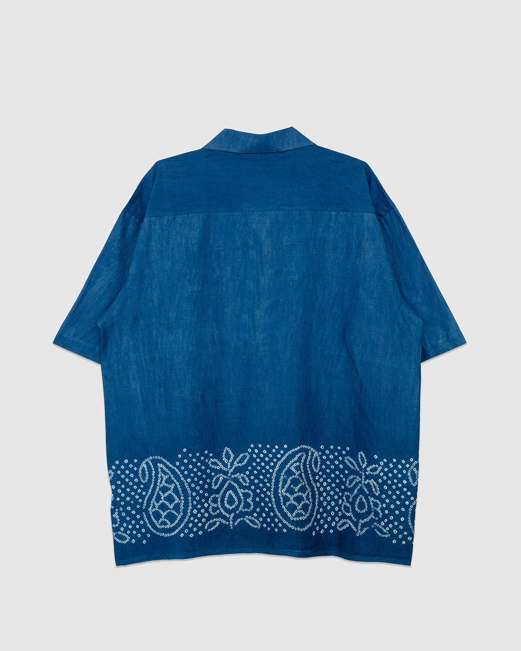 Rohit Shirt BANDHANI01I Indigo Indigo - KARDO