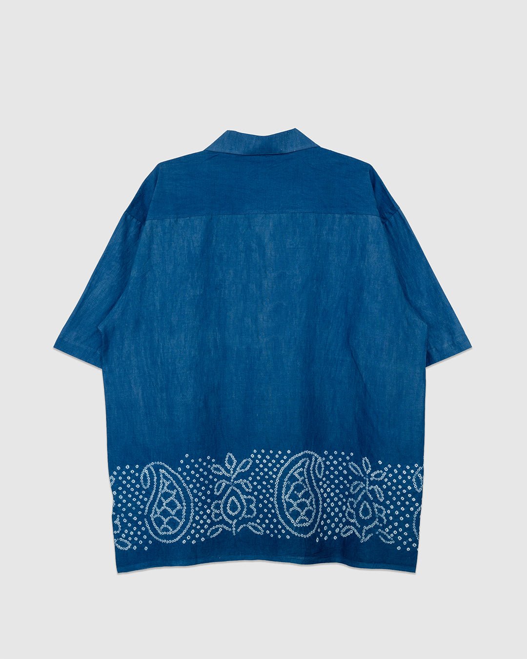 Rohit Shirt BANDHANI01I Indigo Indigo - KARDO