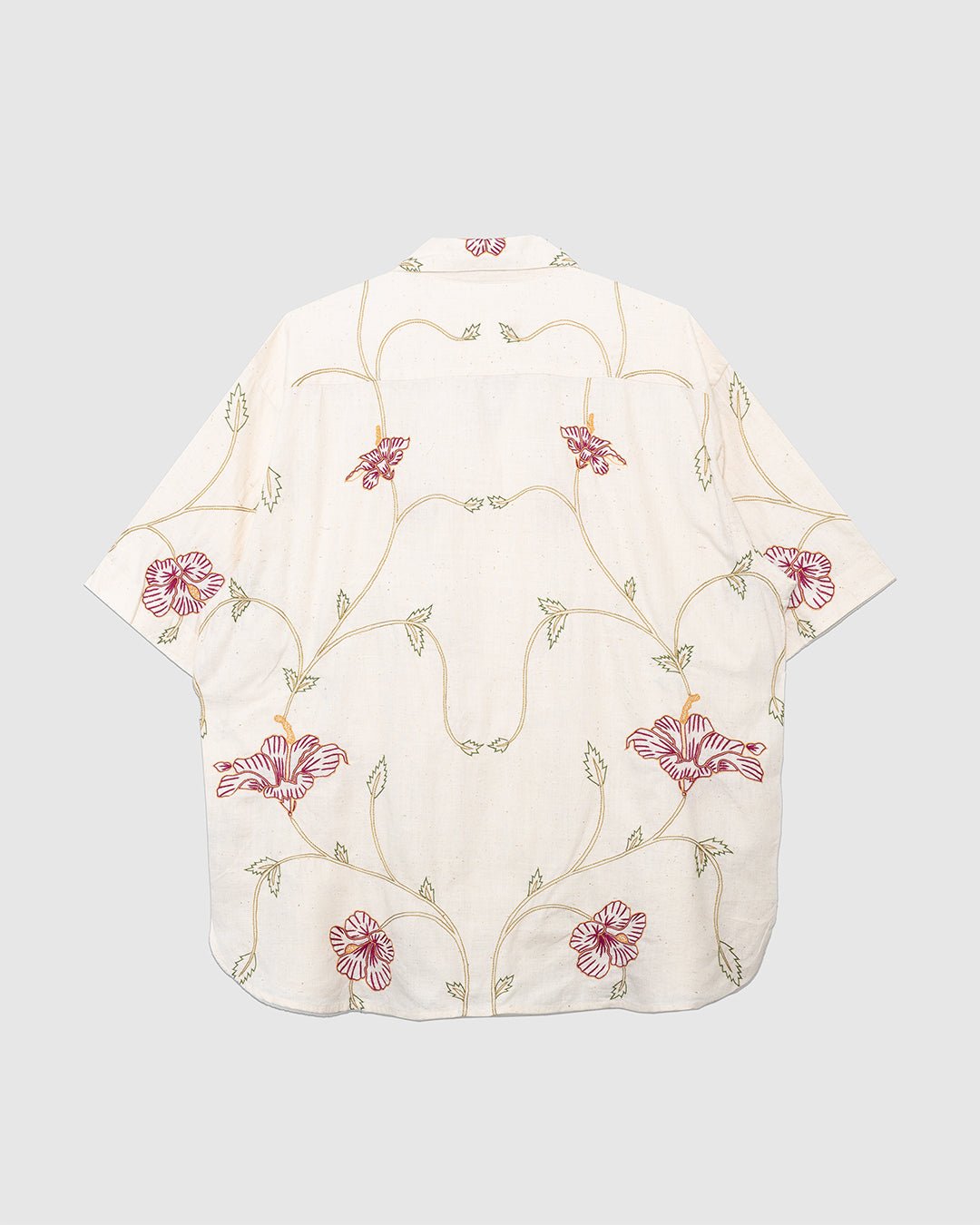 Ronen Shirt Embroidery EMB03N Natural - KARDO