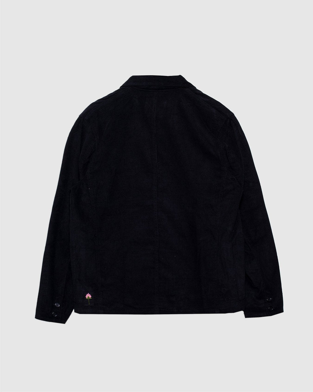 Somesh 3 Button Blazer Black Corduroy CORD14 - KARDO