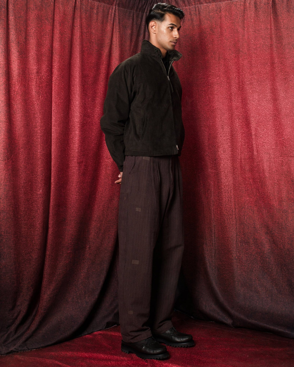 Stanley Jacket Cord 14 Dark Green - KARDO