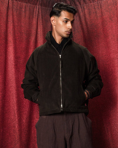 Stanley Jacket Cord 14 Dark Green - KARDO
