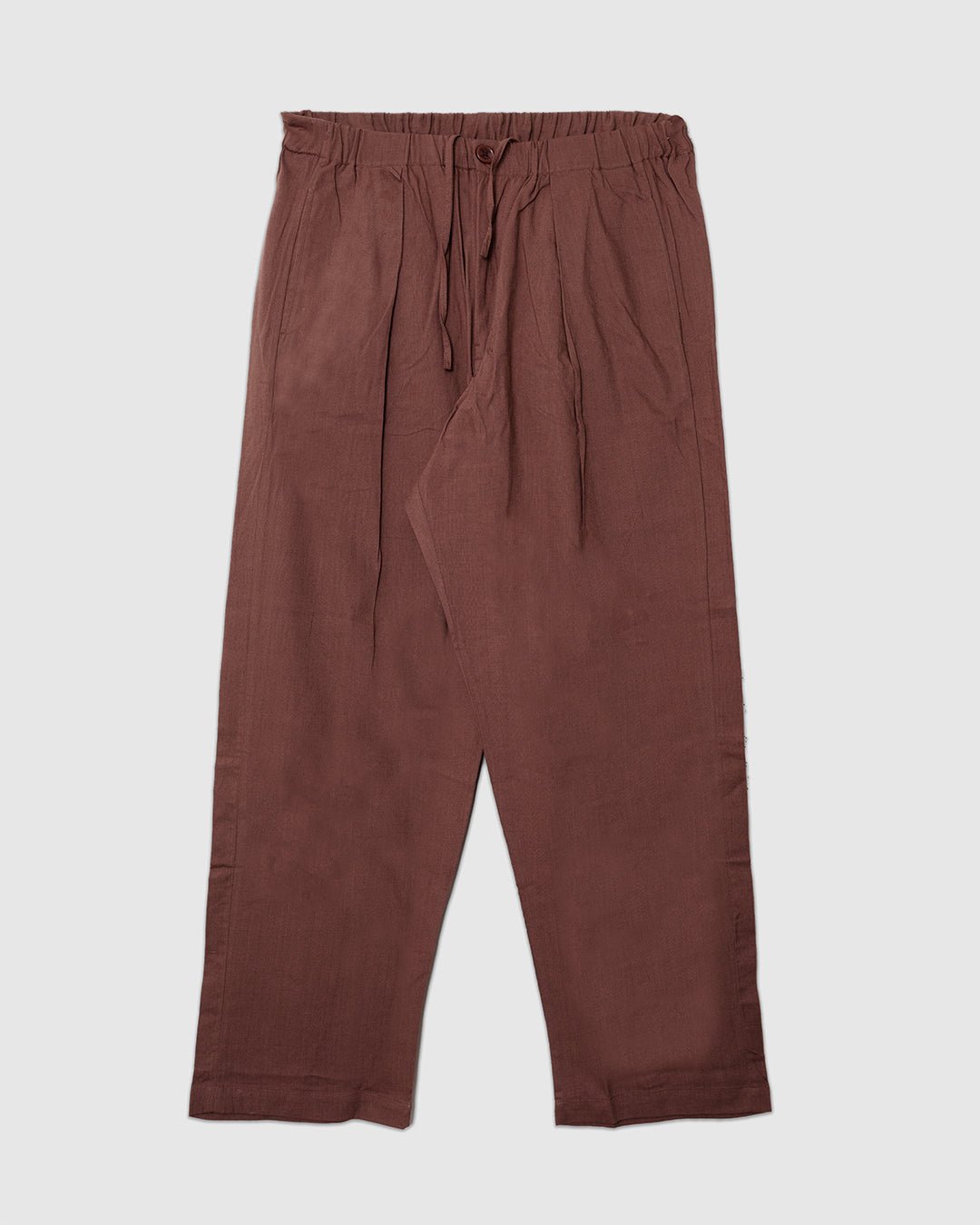 Taka Trouser KHADI Ganache - KARDO