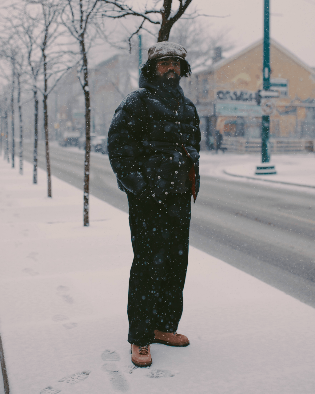 Snap Parka (Nylon) Black - KLUANE