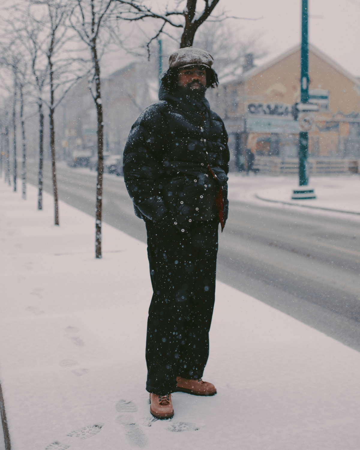 Snap Parka (Nylon) Black - KLUANE