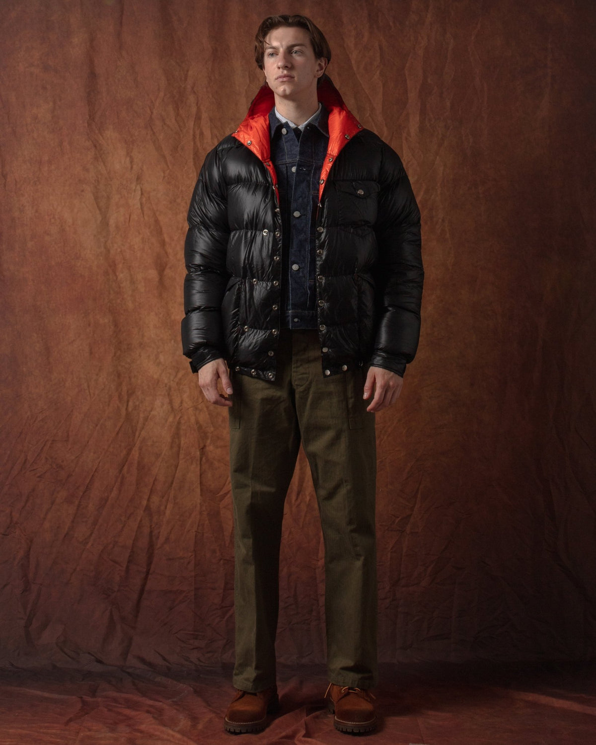 Snap Parka (Nylon) Black - KLUANE