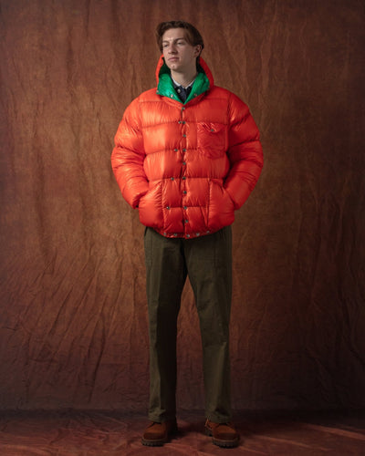 Snap Parka (Nylon) Orange - KLUANE