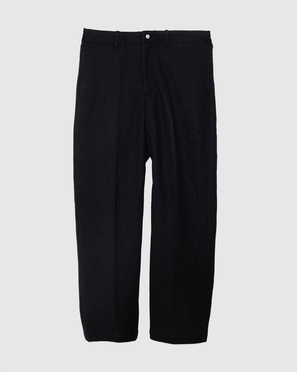 Crater Wool Trouser Black - LADY WHITE CO.