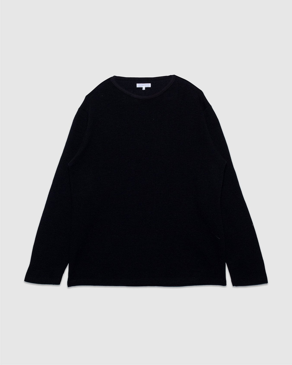 Double Knit Sweater - Black - LADY WHITE CO.