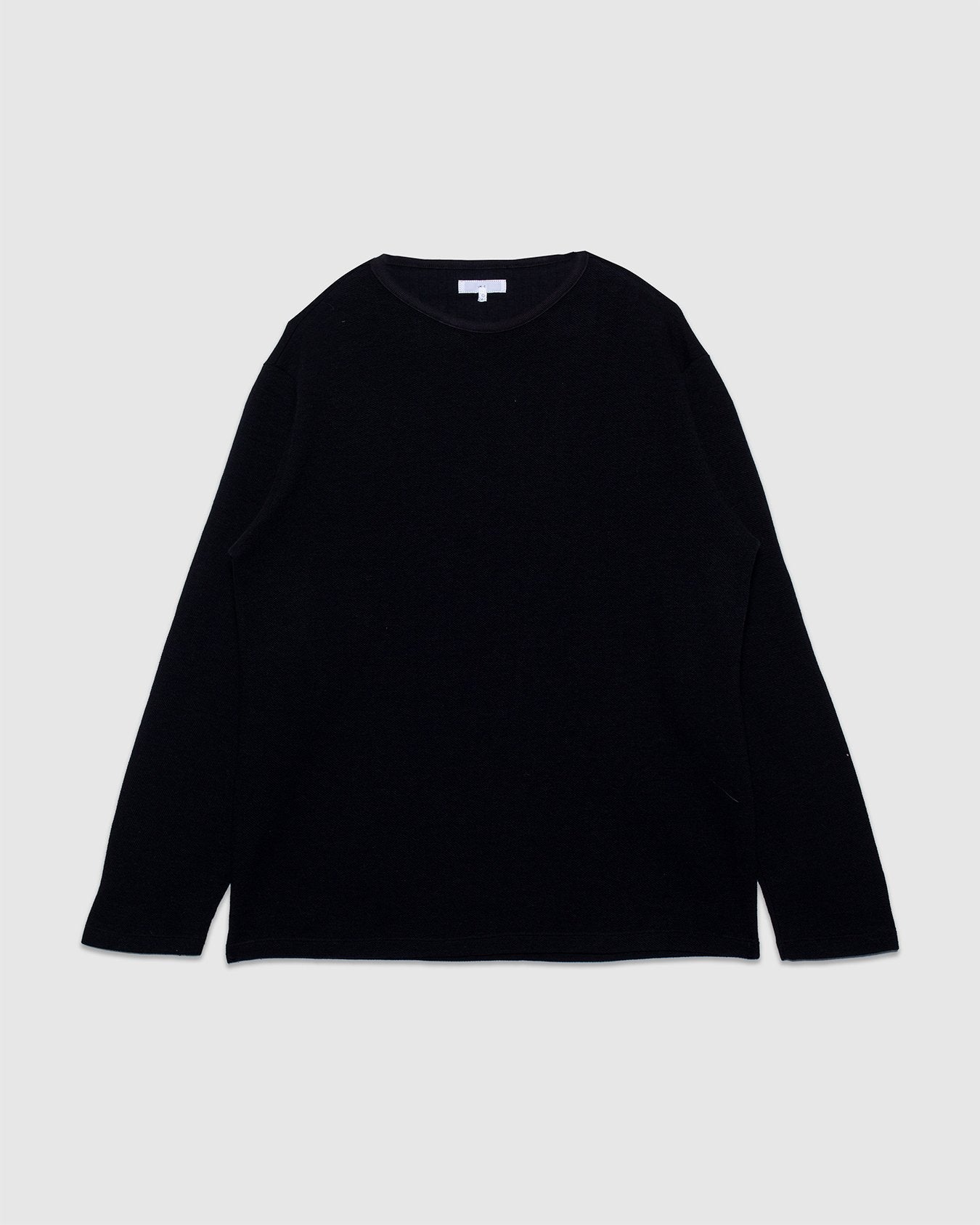 Double Knit Sweater - Black - LADY WHITE CO.
