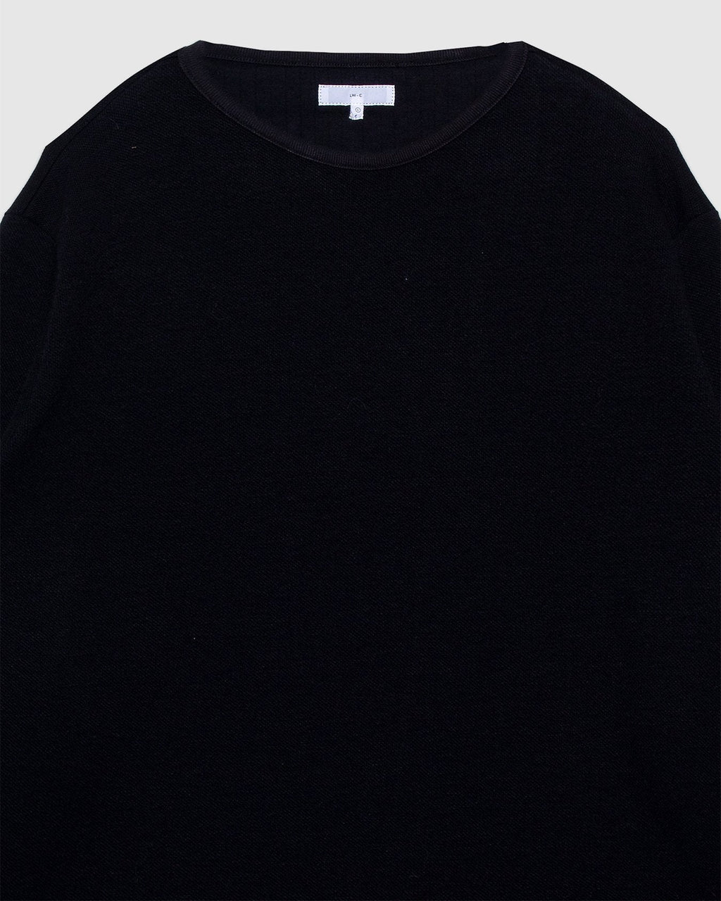 Double Knit Sweater - Black - LADY WHITE CO.