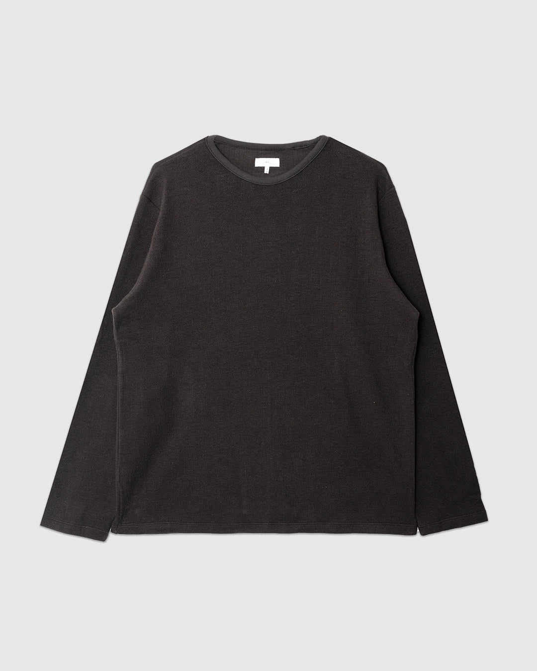 Double Knit Sweater Black Mushroom - LADY WHITE CO.