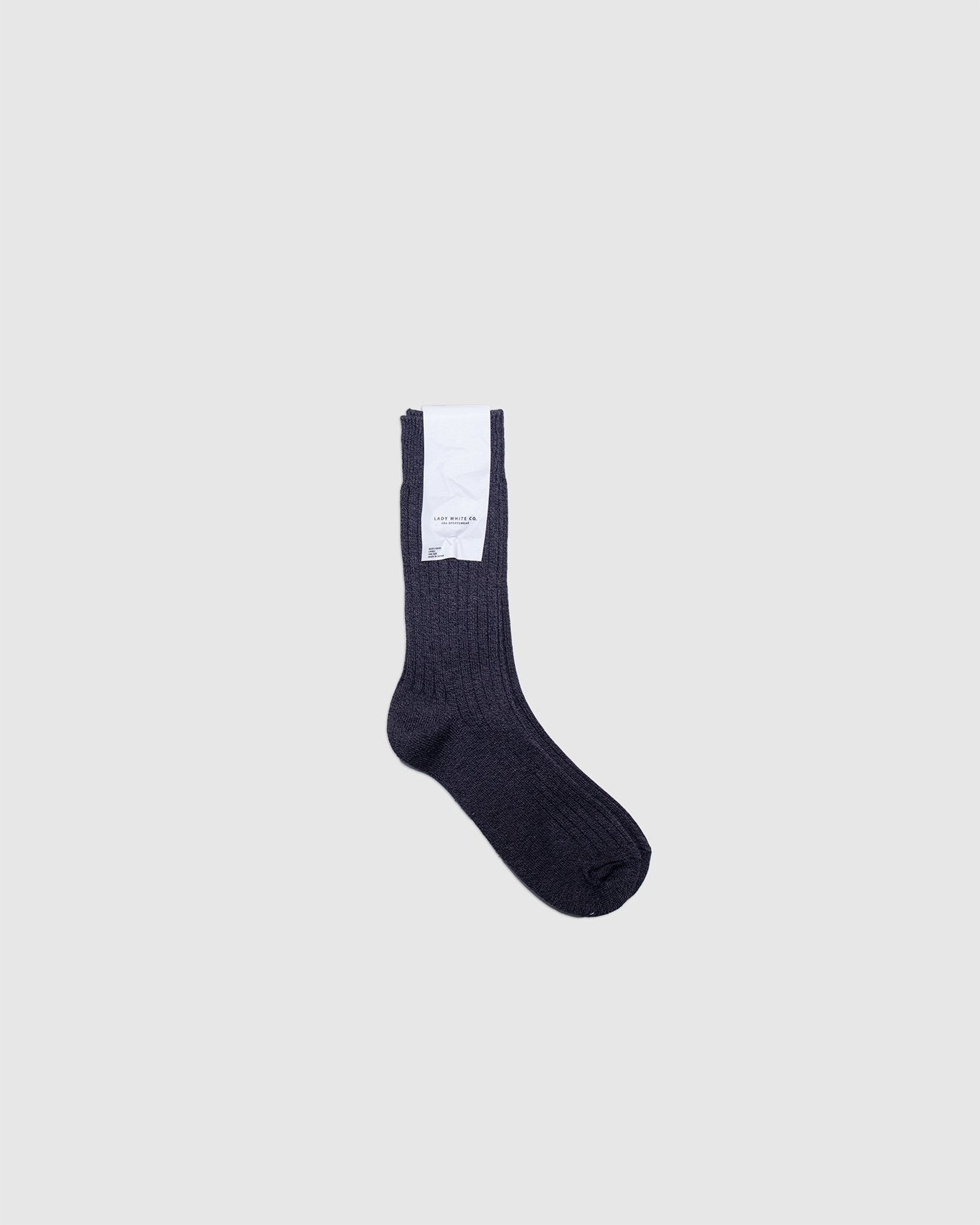 LW-C Socks - Black Melange - LADY WHITE CO.