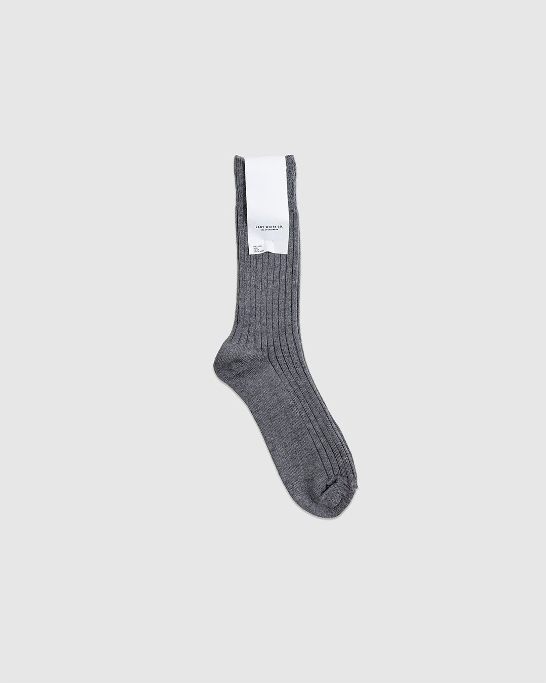 LW-C Socks Dark Grey Melange - LADY WHITE CO.