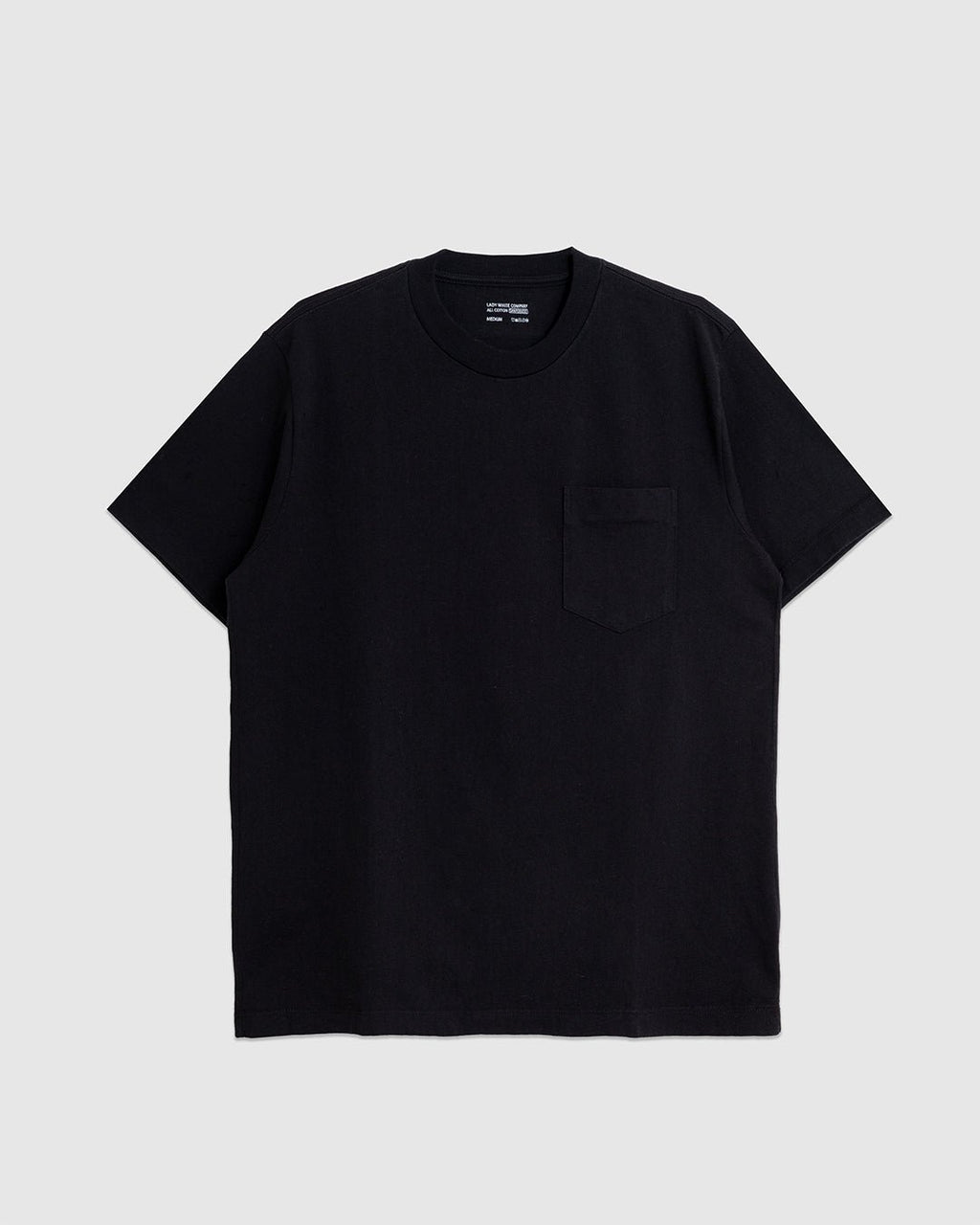 Municipal Pocket T-Shirt Black - LADY WHITE CO.