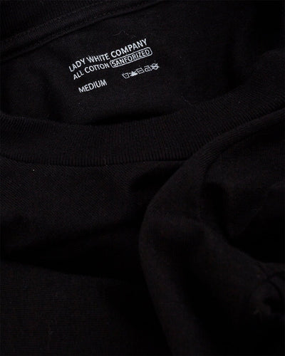 Municipal Pocket T-Shirt Black - LADY WHITE CO.