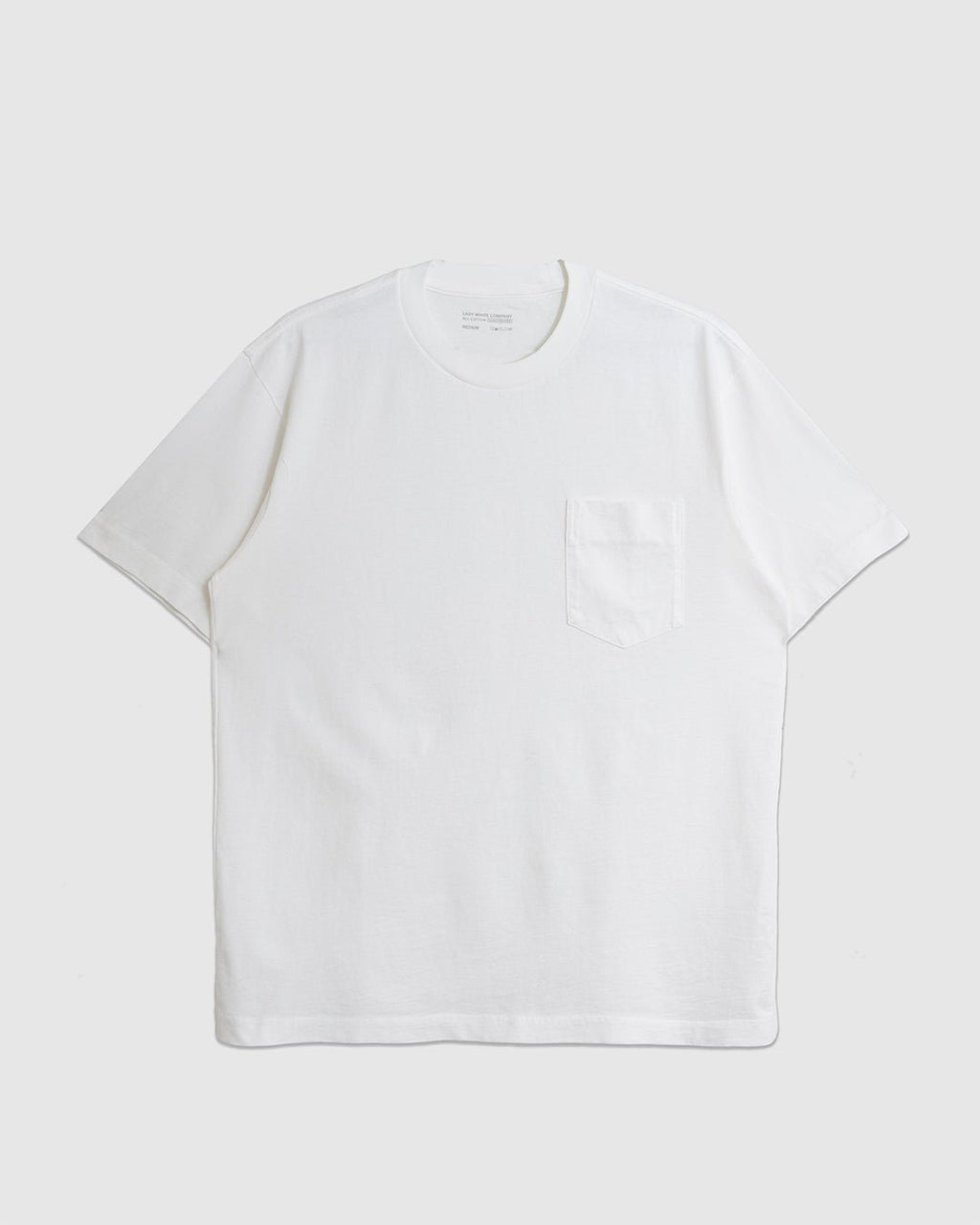 Municipal Pocket T-Shirt White - LADY WHITE CO.