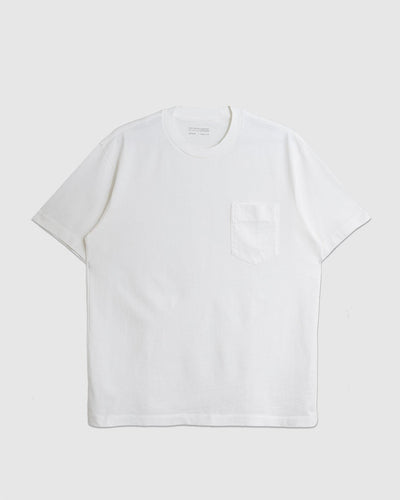 Municipal Pocket T-Shirt White - LADY WHITE CO.