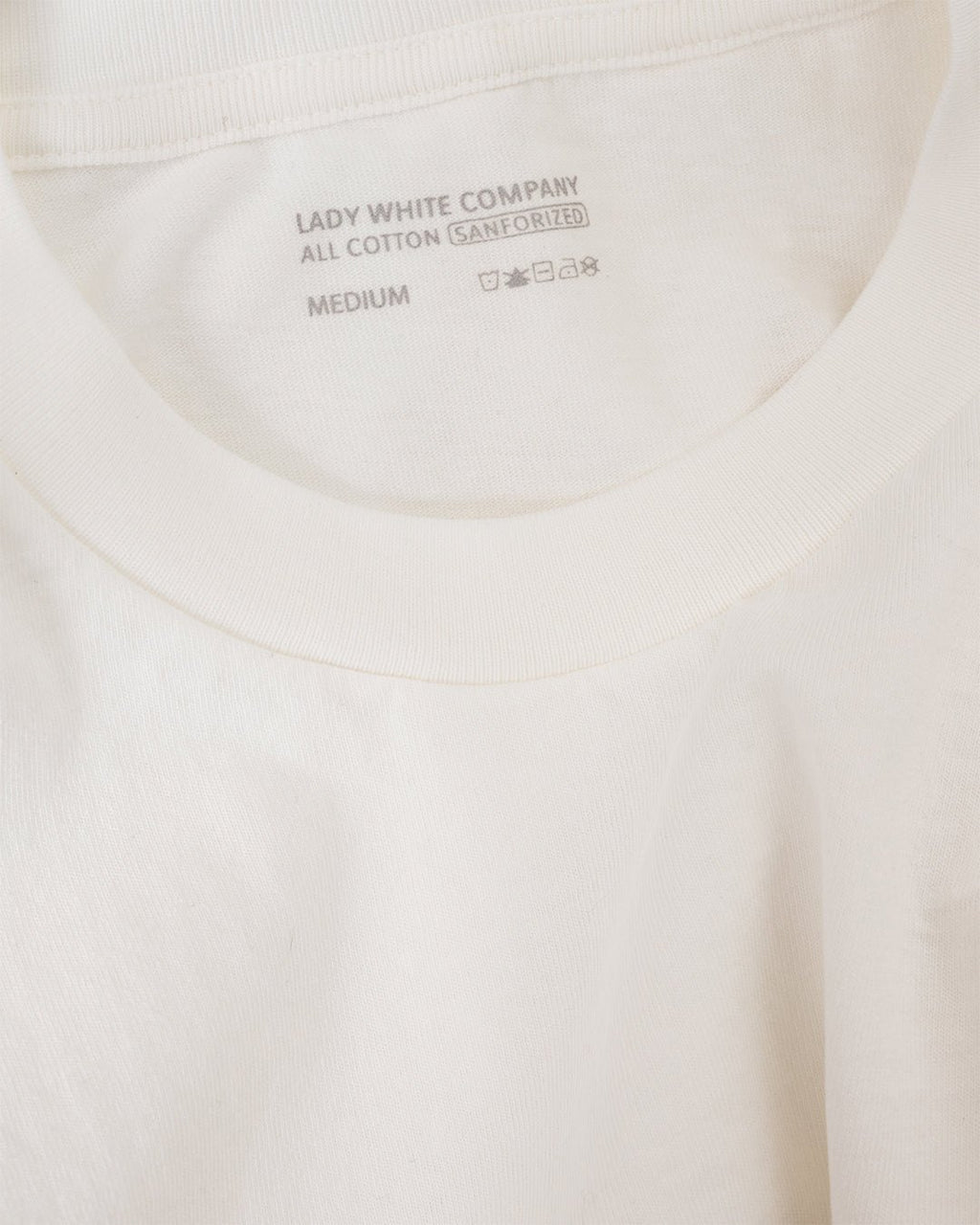 Municipal Pocket T-Shirt White - LADY WHITE CO.